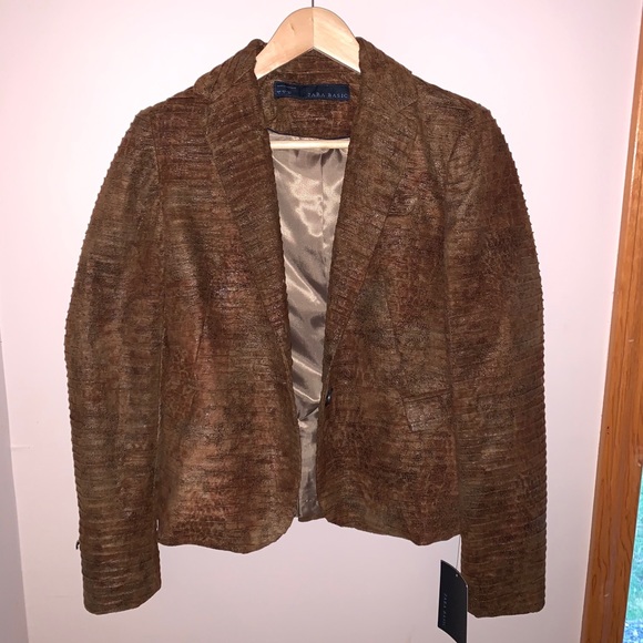 Zara brown blazer - Picture 1 of 5